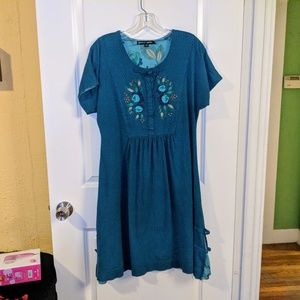 Gudrun Sjoden S A-line cotton dress Chinese theme